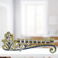 Hanukkah Hand Painted Enamel Menorah Candelabra Chanukah Temple Candlesticks 9 Branches Candle Holder