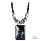 2024 Personalized Pendant Necklace Galaxy Constellation Design 12 Zodiac Sign Horoscope Astrology Necklace For Women Men Resin J