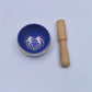 Buddhist Sound Bowls Therapy Meditation Mindfulness Yoga Ornaments Colorful Nepal Tibetan Singing Bowl Chakras Handmade Copper