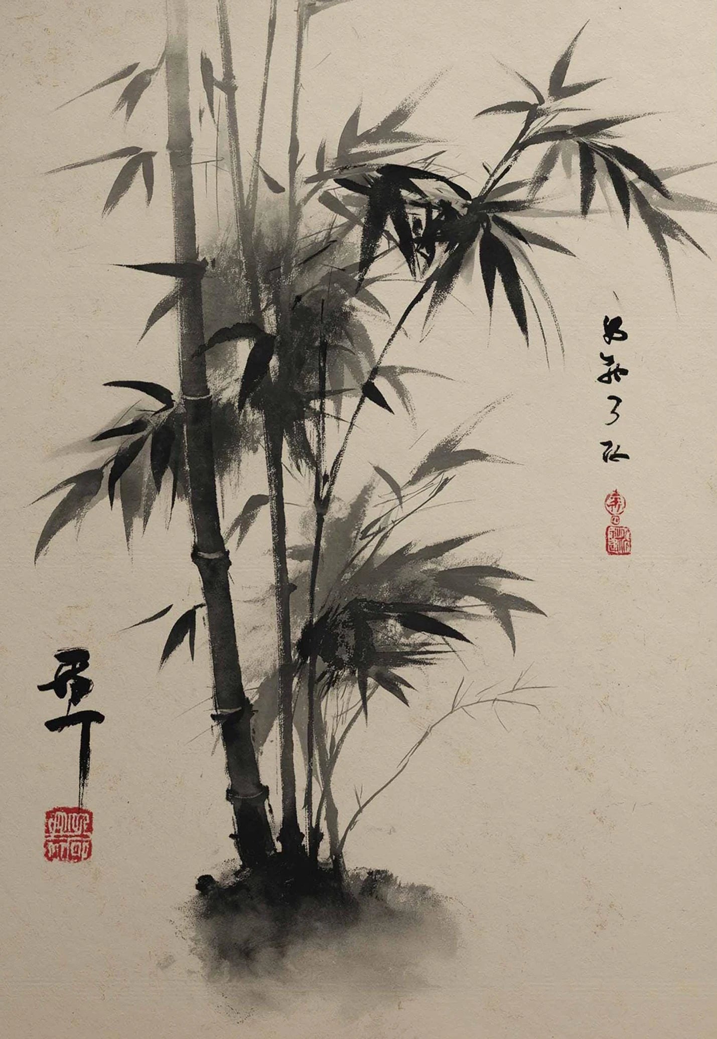Modern Minimalist Chinese Style Zen Fishing Natural Scenery Poster Canvas Paintings Wall Art Pictures Office Home Decor