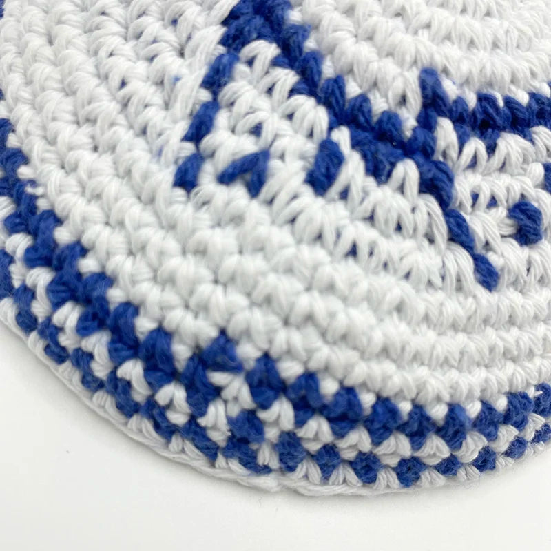 Jewish Kippot Kippah Hand Made Yarmulke Judaica Yamaka Kippa Yamakah Yarmulka Hat Men 16-18cm