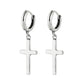 925 Sterling Silver Earrings Cross Earrings Creative Hot Sexy Jewelry For Women Gift Customized