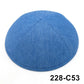 GIU 19cm Jewish Jean Denim Kippo Hats Caps Skullies Beaniest Kipa Yarmulke Kippah Dome For Wedding And Events