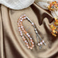 New 33 Beads 8mm Cracked Glass Tasbih, Muslim Prayer Beads for Daily Worship, Ramadan Holiday Gift for Women