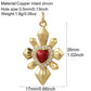 Goth Cross Chrams for Jewelry Making Supplies Golden Angel Charm Stainless Steel Long Chain Dijes Diy Necklace Earring Bracelet