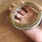 Round Kenzan Ring Japanese Flower Arrangement Base Stainless Copper Ikebana Florist Tool