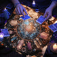 Tarot Tablecloth Mandala Flower Of Life Altar Cloth For Divination Meditation Circle Galaxy Tarot Mat Spiritual Oracle Card Pad