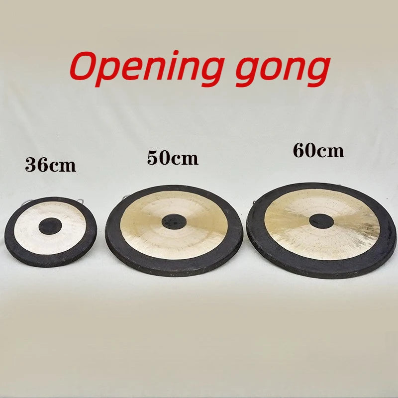 Copper Gong 16-80CM Handmade Gong Sound Healing Meditation Celebration Gongs Practice Cymbals Percussion Musical Instruments