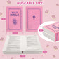 John 3 Pink Cutest Bible Memory Foam Pillow with Bible Throw Pillow Learn the valuable lesson Learn the valuable lesson