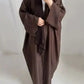 Similar Cotton Linen Batwing Kimono Abaya Dubai Islam Muslim Dress For Women Kebaya Kaftan Robe Musulmane Caftan Marocain Femme