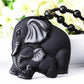 Classic Religious Emerald Green Imitation Jade Jesus Statue Pendant Necklace Men Women Christian Prayer Amulet Jewelry
