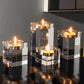 Holders Crystal Glass Candlestick Creative Dining Home Wedding Table Decorations Party Ornaments Desktop Modern Romantic Candle