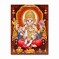 India Hindu Golden Ganesha Temple Poster Shiva Parvati Painting Canvas Prints Elephant God Religion Picture Room Hoom Wall Decor