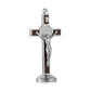 Fashion Car Ornament Metal Jesus Wood Cross Crucifix Auto Interior Dashboard Decoration Christian Jesus Ornaments Accessories