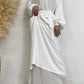 Hot Selle Simple Style Moroccan Dresses Kaftan Turkey Solid Color Gulf Abayas Islamic Women Long Dress Muslim Saudi Robe Ramadan