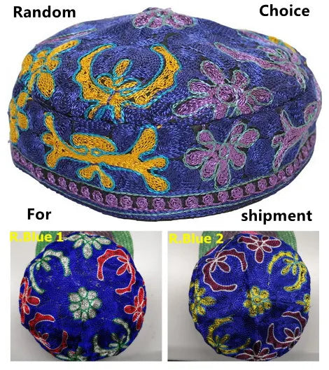 BUCHARIAN EMBROIDERED KIPPAH KIPPOT YARMULKA