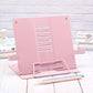 2023 Adjustable Portable Metal Adjustable Reading Book Holder Support Document Shelf Bookstand Tablet Music Score Recipe Stand