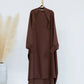 Ramadan Muslim Dress Girls Kids Prayer Garment Hijab Dress Child Hooded Abaya Full Cover Niqab Islam Dubai Eid Robe 2026 Jilbab