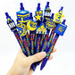20 pieces Ramadan auspicious roundball pens, with star and moon pattern, specially designed for Islamic festival gifts.