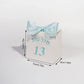 Jewish coming of age ceremony, gift box, 13 digits, 13 years old is the day of adulthood, gold foil ribbon candy box