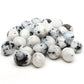 Natural Tumbled Stones Bulk Polished Moonstone Rocks Gemstones Assorted Healing Crystals for Home Garden Tank Aquarium Decor
