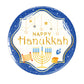 Jewish Hanukkah Birthday Party Decoration Cake Topper Balloon Candle Chanukah Party Supplies Tableware Banner Backdrop