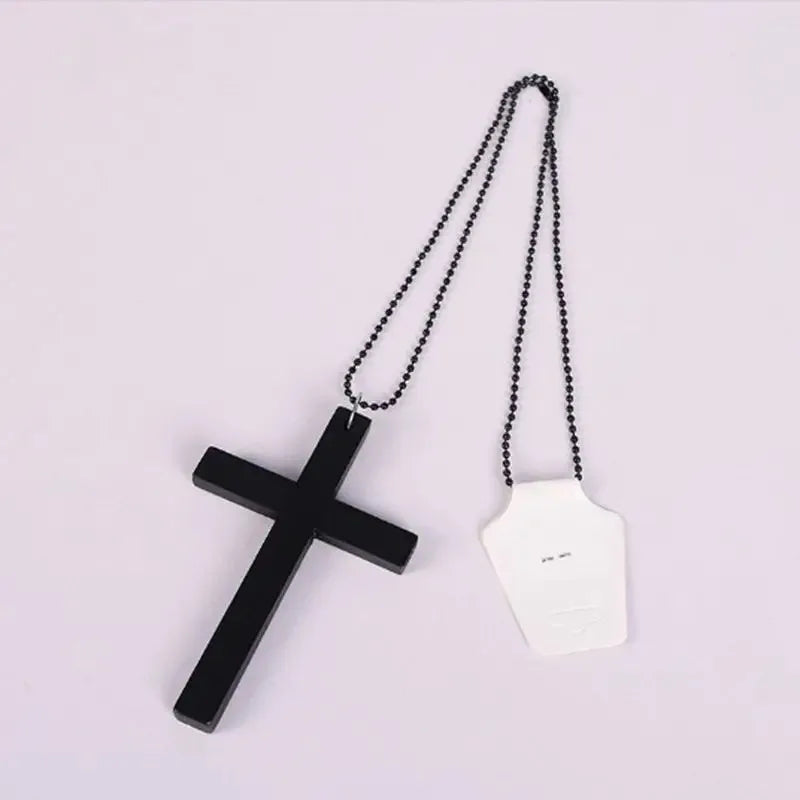 Medieval Priest Costume Catholic Church Religious Roman Retro Pope Pastor Father Mass Missionary Robe Clergy Cassock Full Sets$