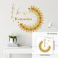 Eid Mubarak Wall Stickers Kareem Ramadan Decoration 2025 For Home Islamic Muslim Party Decor Mubarak Ramadan Window Sticker Gift