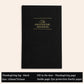 A5 Cloth Notebook Gratitude Book English Self Care Diary Daily Planner for Positive Mindfulness Practice