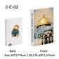Islamic Mosque Luxury Fake Book Storage Box Kaaba Decorative Books Home Decor Coffee Table Bedroom Ornament Interior Decoration