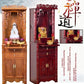 ZZ Buddhist shrine shrine vertical cabinet offering rack God of Wealth Bodhisattva offering table Solid wood household