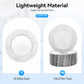 100 Pack 13 Inch Round Charger Plates Set,Reusable Serving Plates, Round Floral Plates, Dinner Plates For Wedding,Parties
