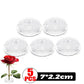 Round Ikebana Stem Holder Clear Flower Suction Cup Holder Flower Arranging Fixed Base Pot Vase Floral Rubber Bracket Home Decor