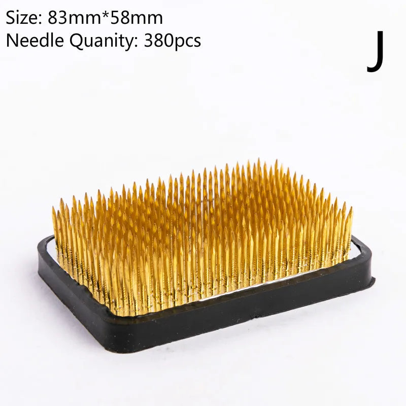 Multi-sizes Florist Floral Arrangement Copper Pin Frog Prong Brass Needle Fixed Tools Japanese Ikebana Kenzan Garden Bonsai Base