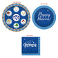 Passover Decorations Happy Passover Tableware Set Napkins 7/9 inch Plates Jewish Festival Disposable Seder Plates or Passover