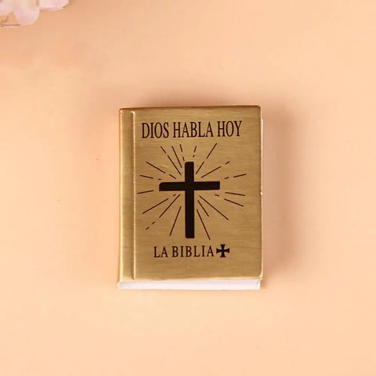 Christian Bible Spanish Pendant Keychain Bag Car Hanging Key Ring Birthday Gift Key Chain Bag Charms Keychains
