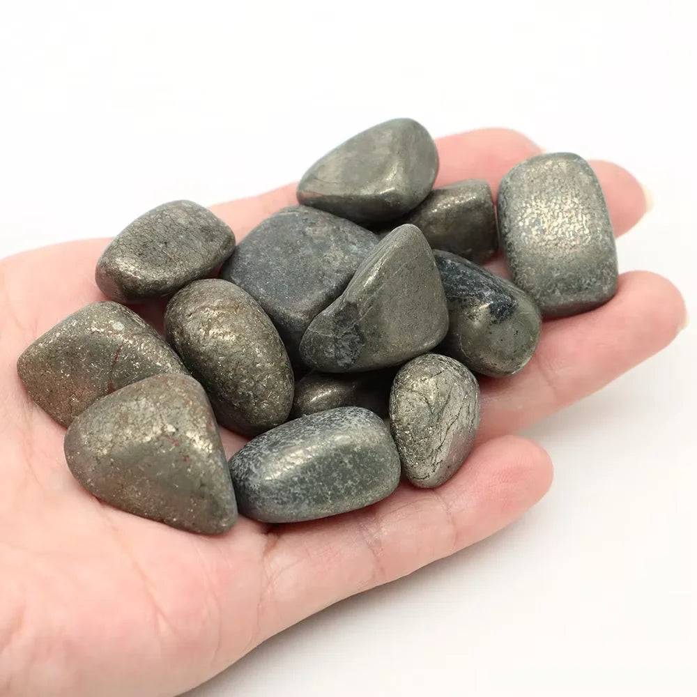 Natural Tumbled Stones Bulk Polished Moonstone Rocks Gemstones Assorted Healing Crystals for Home Garden Tank Aquarium Decor