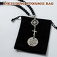 Hanging Ornaments For Car Rear View Mirror Metal Guardian Charm Pendant Rear View Mirror Decor for Lover Family Christian Gifts