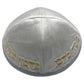 Jewish Velvet Kippah with Embroidery Hebrew Letters for Men Yamaka Hat Kippot kipa Judaica Gift