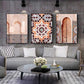 Moroccan Architecture Photography Posters and Prints Islamic Wall Art Canvas Painting Mosaic Wall Pictures for Living Room Decor