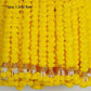 Long Strands Artificial Marigold Garland Pooja Diwali Fiesta Indian Décor Pooja Marigold Flowers Pooja Wedding Events Decor