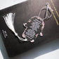 Hebrew Bar Mitzvah With White Pendant,Custom10pcs White Hanging Acrylic Prayer Cards,Hamsa Hebrew Card,Transparent