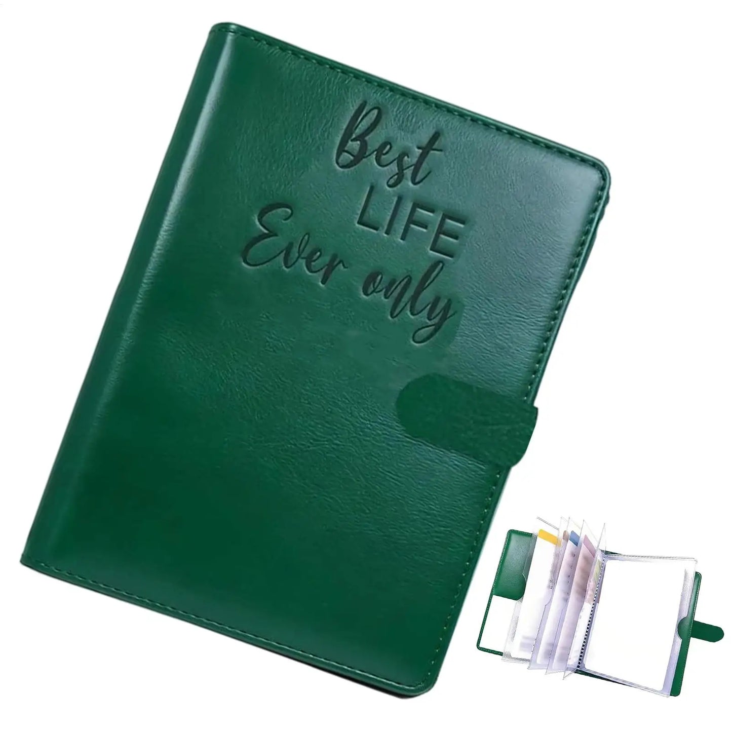 Christian Tract Wallet Bible Study Organizer Portable Ministry Storage Book for Preachers Pioneers, Home Office Travel Church ﻿