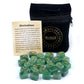 25pcs/set Natural Rune Stones Energy Stones For Divination Irregular Fortune-telling Rune Engraved Healing Stones