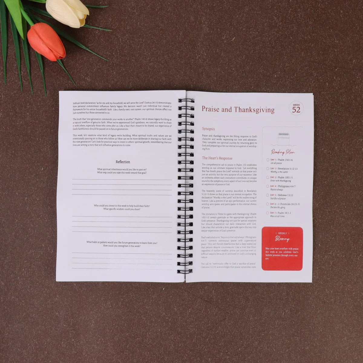 "Guide to the Bible Study Plan,  Featuring a 52-week Cycle for Registration, Reading, Prayer, and Exploring the Power of the Bib