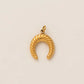 1PC minimalist gourmet style pendant, stainless steel plated with 18K gold, DIY preferred jewelry accessory