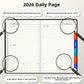 2026 Productivity Planner&Habit Tracker Set-Daily Goal Setting,Time Management Journal with Task Tracking|400Page Thick Notebook