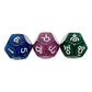 3Pcs Astrology Dice D8 D12 Tarot Dice Polyhedral Pearl Pattern Dice for Divination Astrology Tarot Cards Accessory