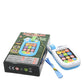 Pray and Play Smartphone Arabic Learning Machine Toy Arab Phone Song Duaa Sounds Holy Quran Muslim Baby Early Learning Toys Gift