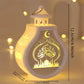 Ramadan Led Lantern Light Eid Mubarak Home Decoration Star Moon Ornaments 2025 Islamic Muslim Party Supplies Eid Al-Fitr Gifts